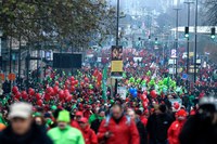 Staking op 22 mei - dienstverlening verstoord