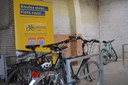 Nieuwe fietsenstalling in de Thomaesstraat